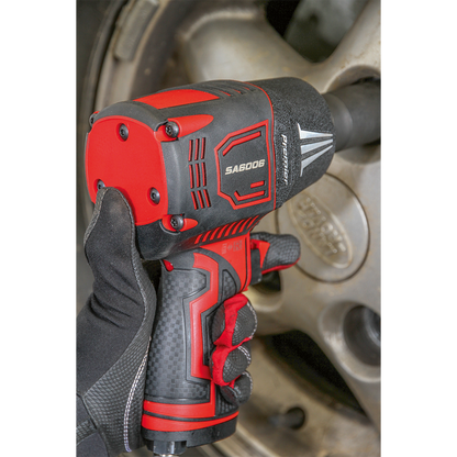 Sealey 1/2"Sq Drive Composite Air Impact Wrench - Twin Hammer SA6006