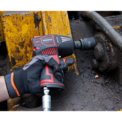 Sealey 1/2"Sq Drive Composite Air Impact Wrench - Twin Hammer SA6006