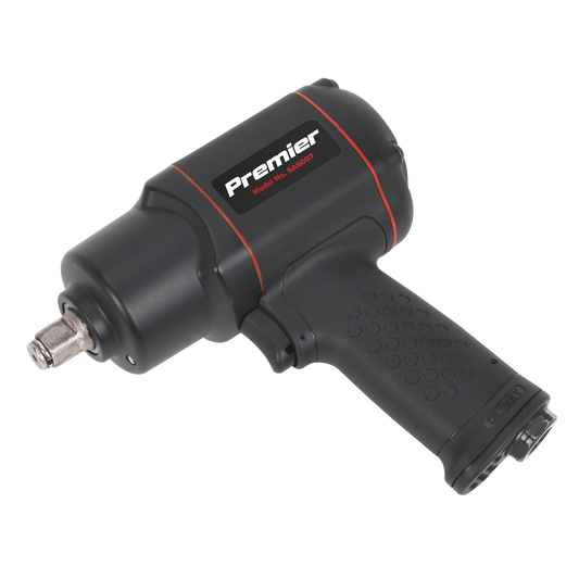 Sealey 1/2"Sq Drive Composite Air Impact Wrench - Twin Hammer SA6007