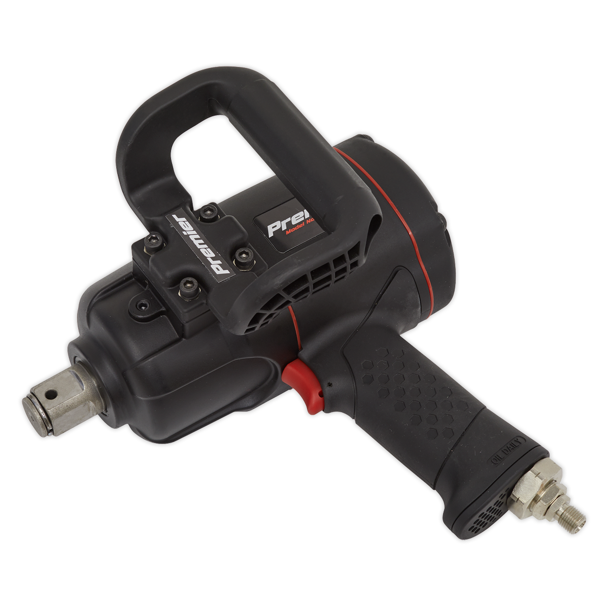 Sealey 1"Sq Drive Composite Air Impact Wrench - Twin Hammer SA6008