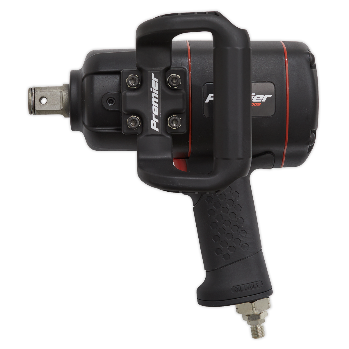 Sealey 1"Sq Drive Composite Air Impact Wrench - Twin Hammer SA6008