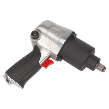Sealey 1/2"Sq Drive Air Impact Wrench - Twin Hammer SA602