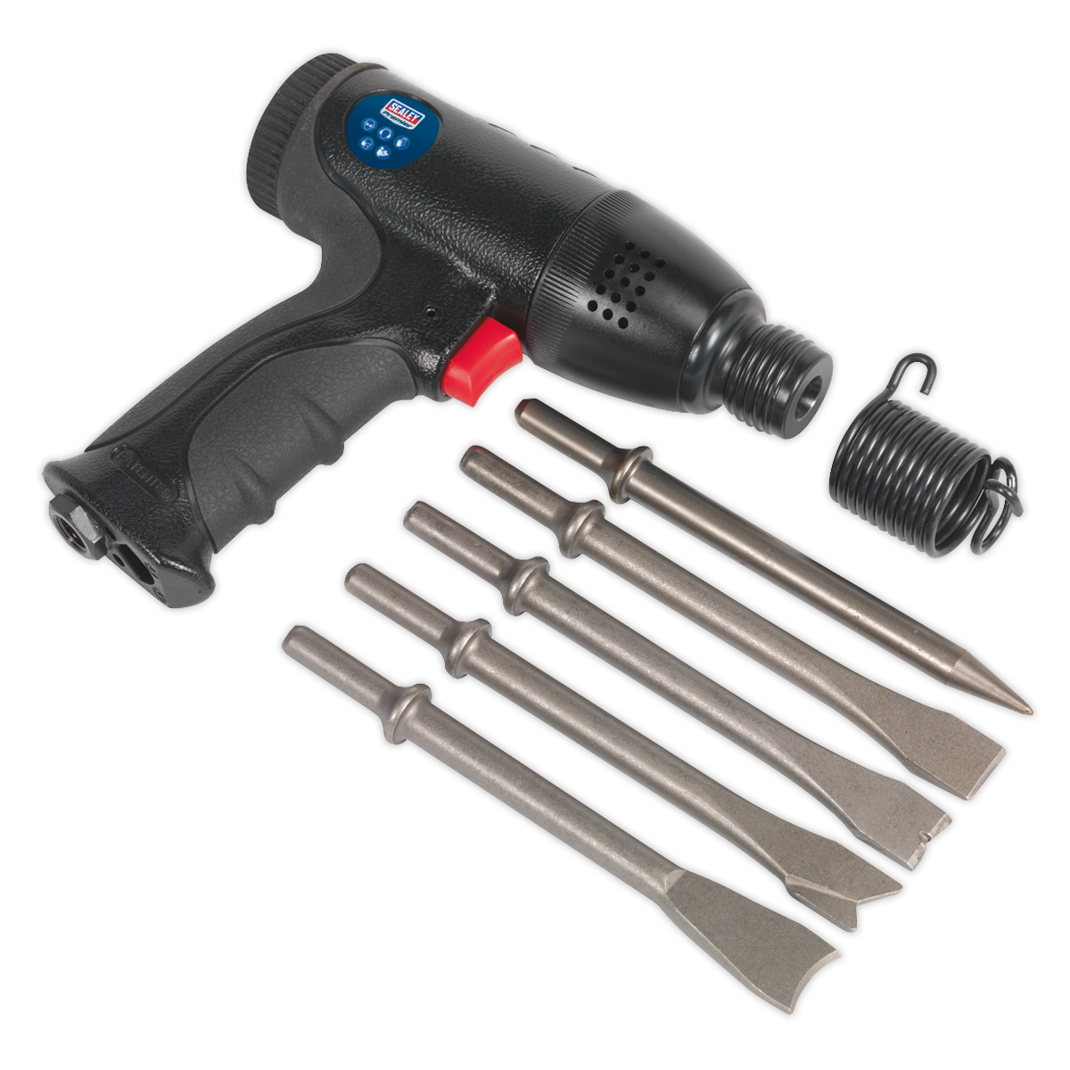 Sealey Medium Stroke Composite Air Hammer Kit SA613