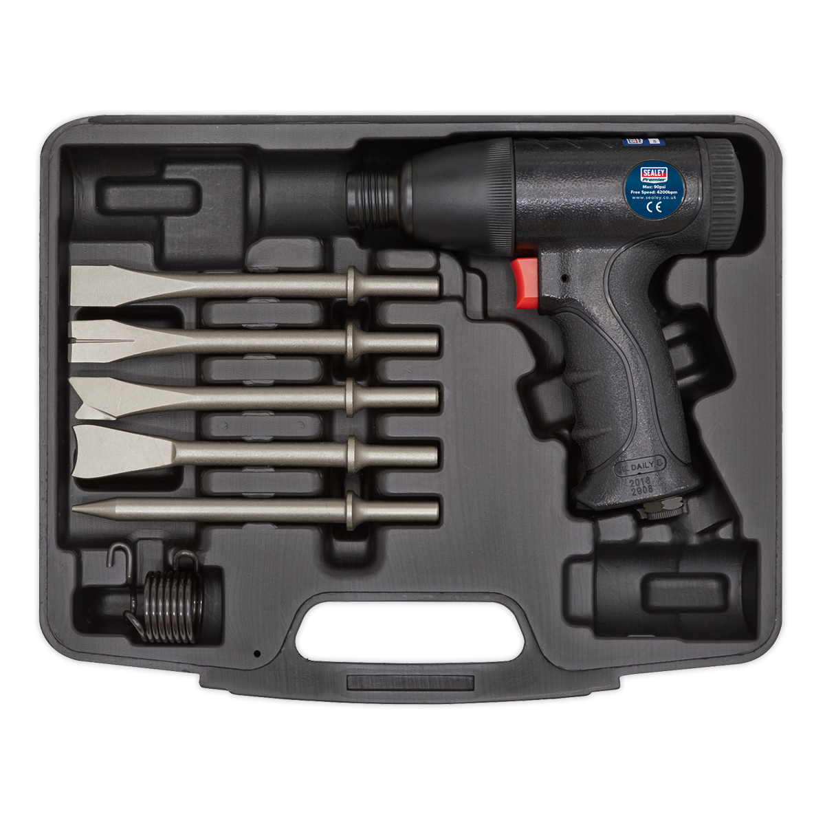Sealey Medium Stroke Composite Air Hammer Kit SA613