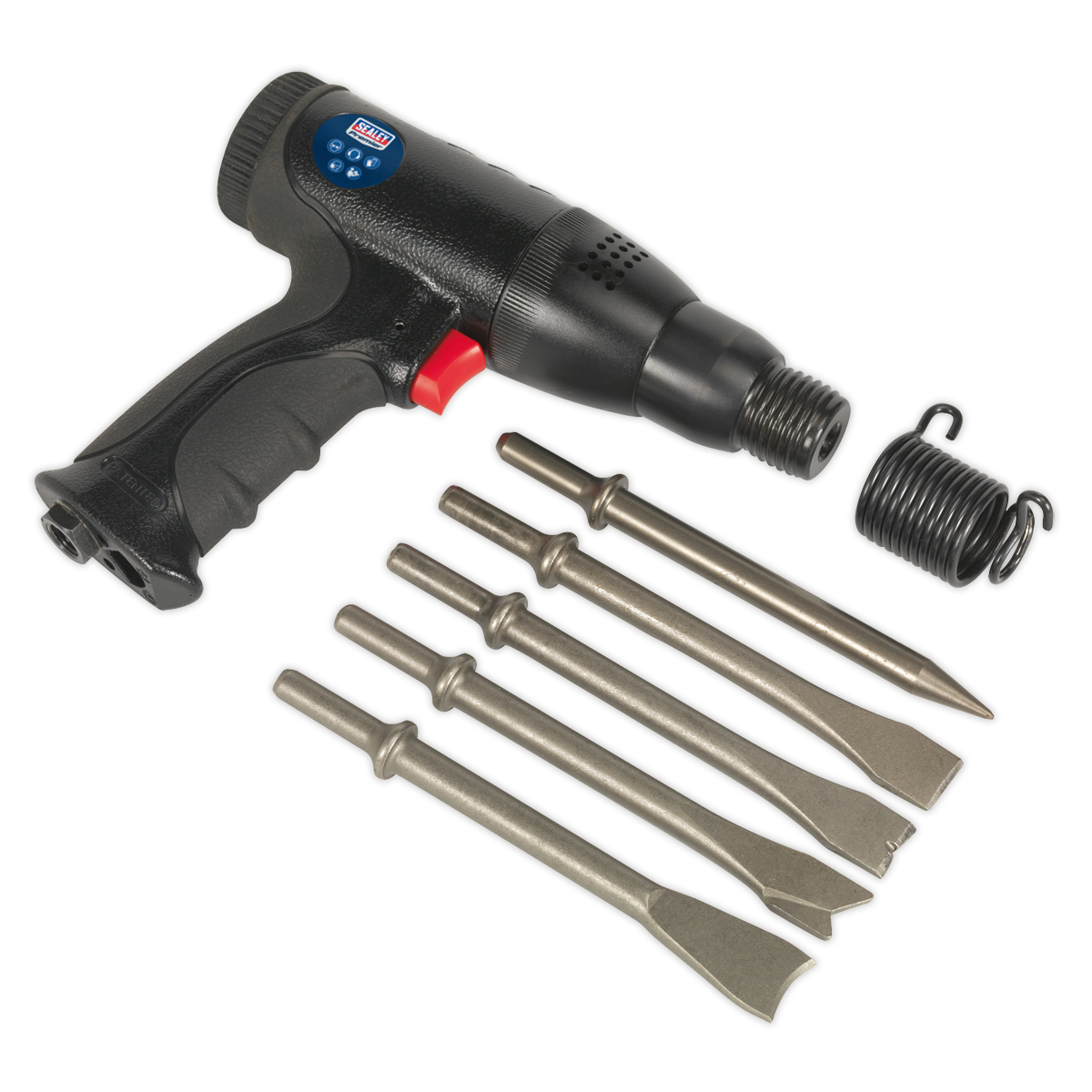 Sealey Long Stroke Composite Air Hammer Kit SA614