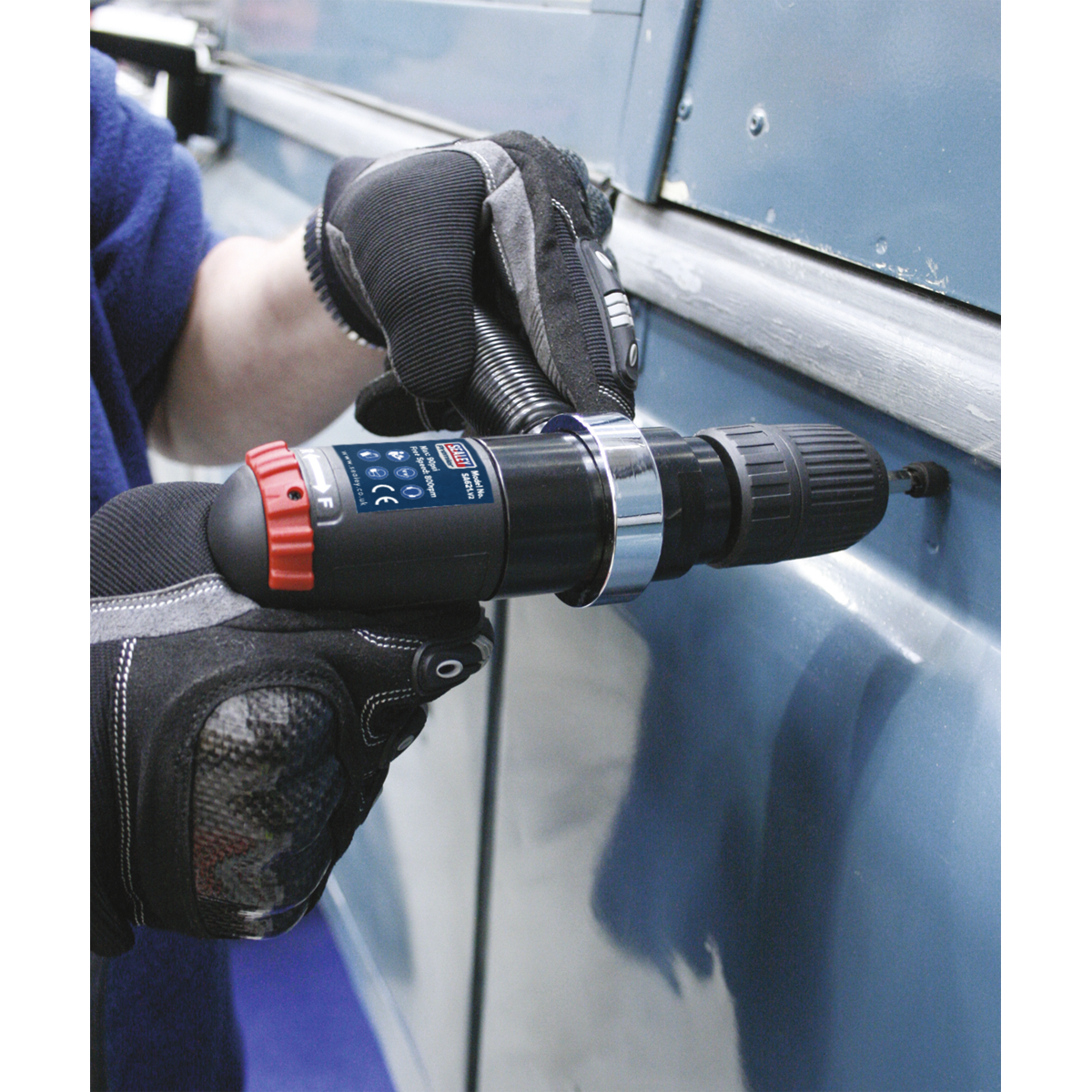 Sealey Ø13mm Composite Reversible Air Drill with Keyless Chuck SA621
