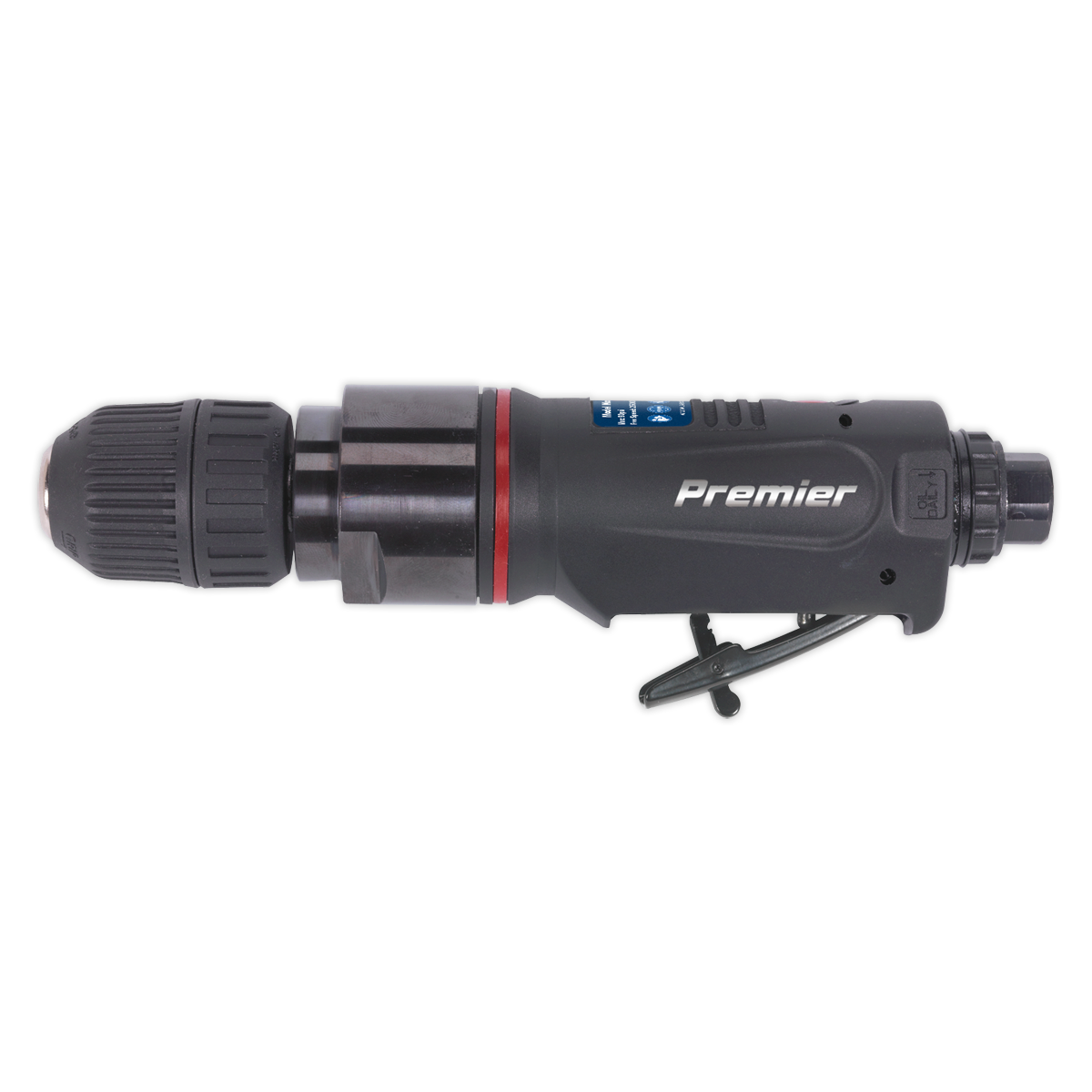 Sealey Ø10mm Straight Air Drill with Keyless Chuck SA622