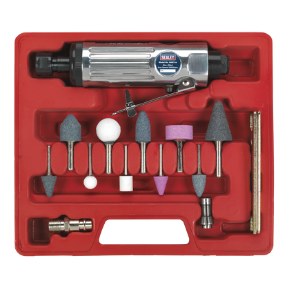 Sealey 16pc Air Die Grinder Kit SA67