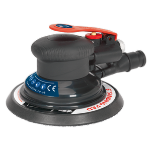 Sealey Ø150mm Dust-Free Air Palm Orbital Sander SA801