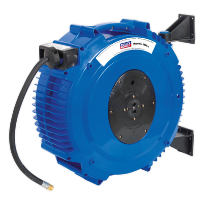 Sealey 20m Retractable Air Hose Reel Ø10mm ID Rubber Hose SA88