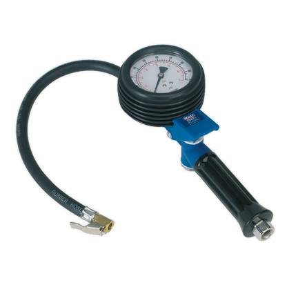 Sealey Jumbo Tyre Inflator with Clip-On Connector SA9303