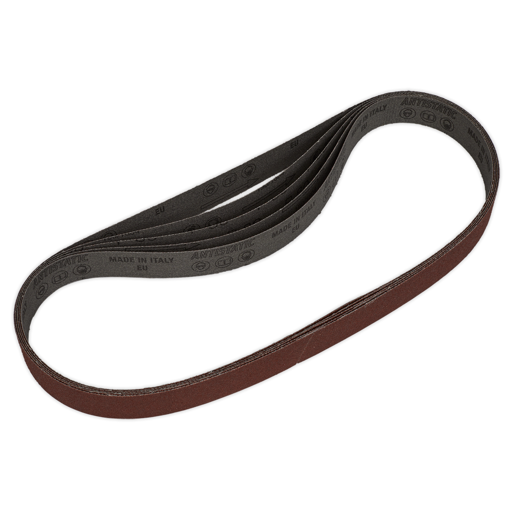 Sealey 80Grit 25 x 762mm Sanding Belt - Pack of 5 SB0021