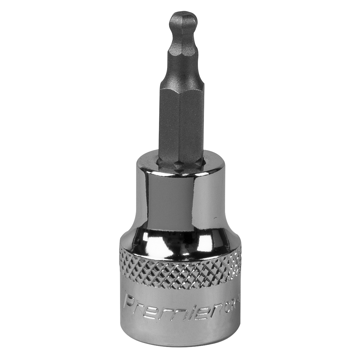 Sealey 4mm 3/8"Sq Drive Ball-End Hex Socket Bit SBBH002