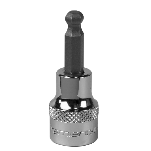 Sealey 6mm 3/8"Sq Drive Ball-End Hex Socket Bit SBBH004