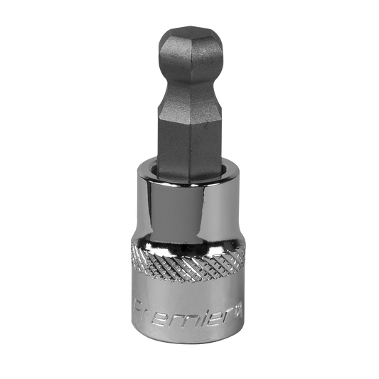 Sealey 10mm 3/8"Sq Drive Ball-End Hex Socket Bit SBBH008