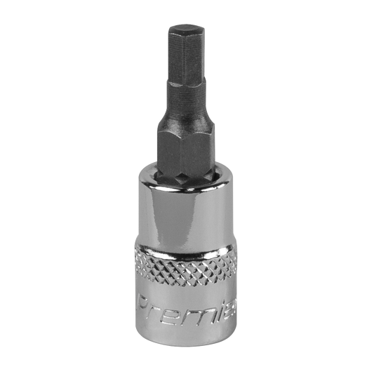 Sealey 4mm 1/4"Sq Drive Hex Socket Bit SBH002