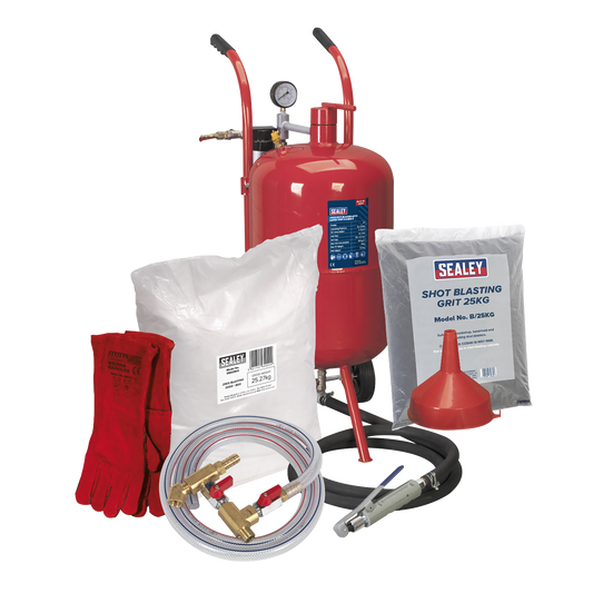 Sealey Shot & Soda Blasting Kit SBKITA
