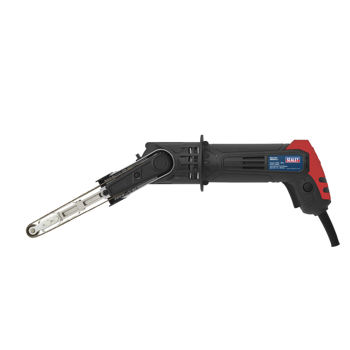 Sealey 12mm Variable Speed Belt Sander 260W SBS260