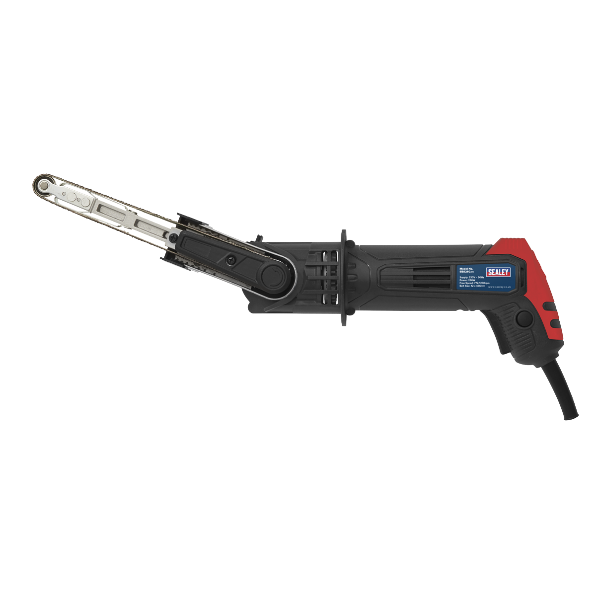 Sealey 12mm Variable Speed Belt Sander 260W SBS260