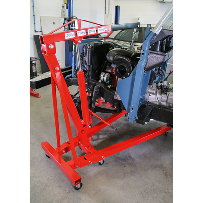 Sealey 1tonne Folding Engine Crane SC10