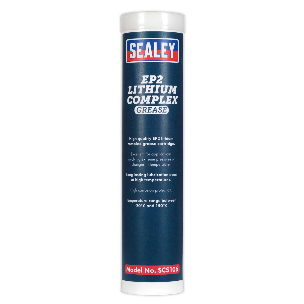 Sealey 400g EP2 Lithium Complex Grease Cartridge SCS106