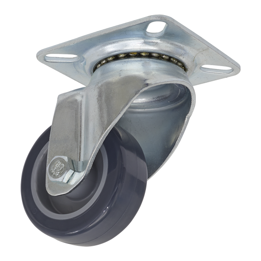 Sealey Ø50mm Castor Wheel Swivel Plate SCW250SP