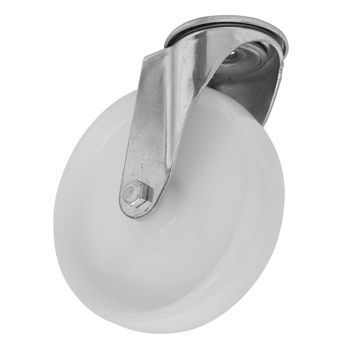Sealey Ø80mm Heavy-Duty Nylon Castor Wheel Bolt Hole - Trade SCW480SBEM