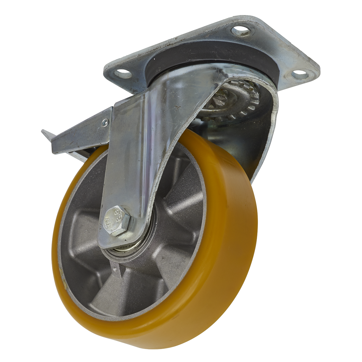 Sealey Ø160mm Castor Wheel Swivel Plate with Total Lock SCW5160SPL