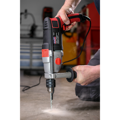 Sealey Ø13mm 2 Mechanical/Variable Speed Hammer Drill 1050W SD1000