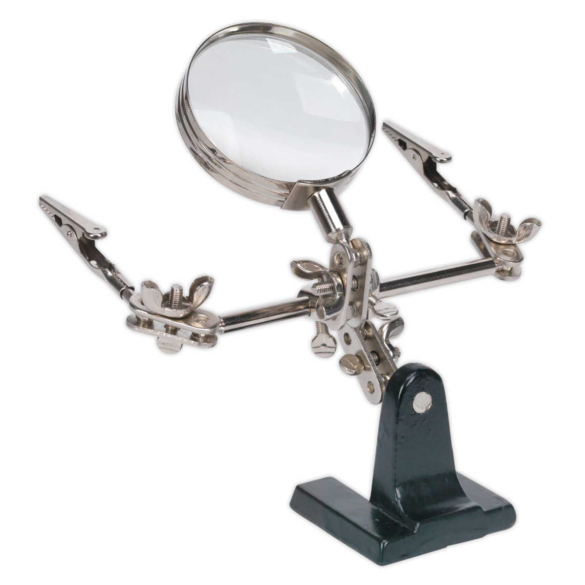 Sealey Mini Robot Soldering Stand with Magnifier SD150