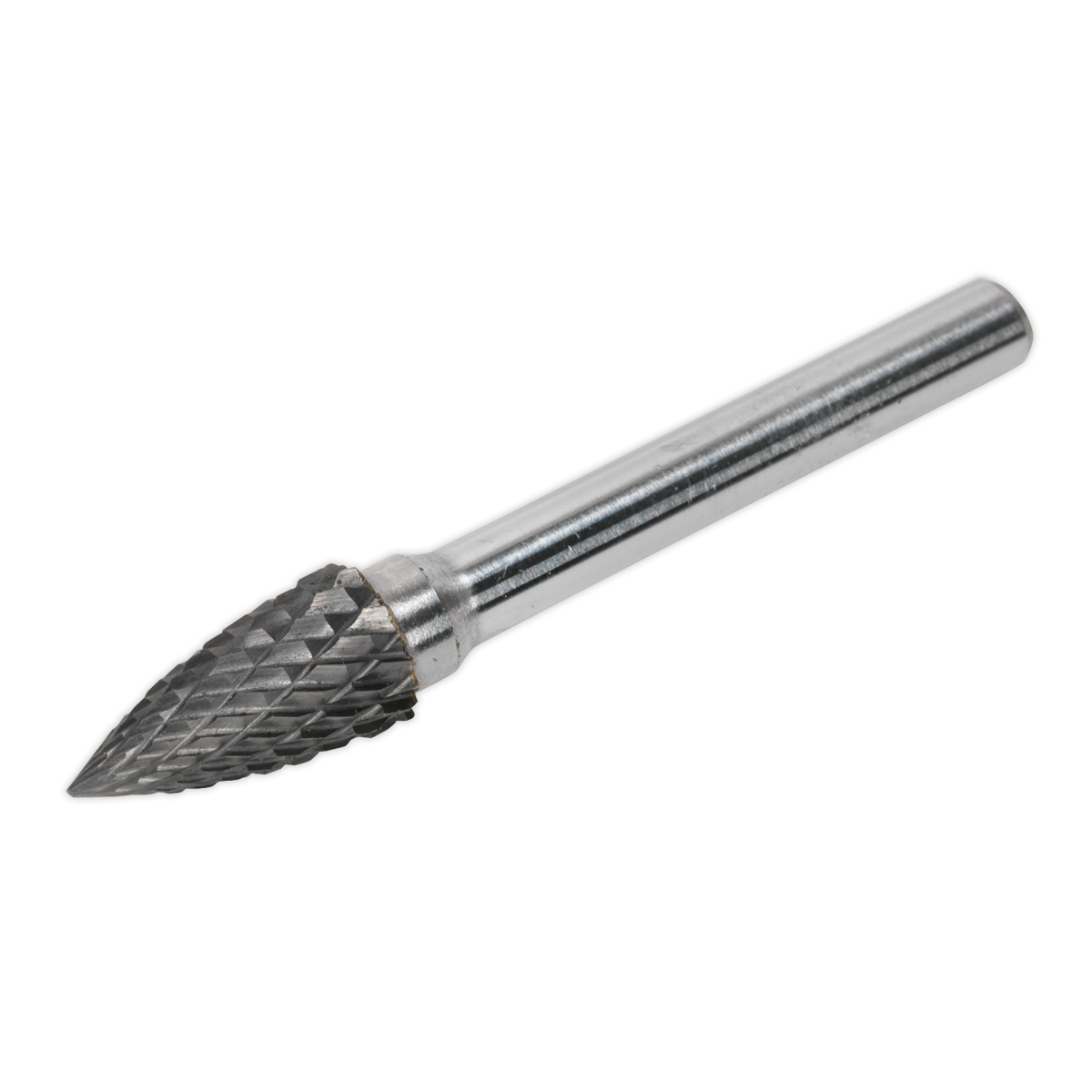 Sealey Ø10mm Arc Pointed Nose Tungsten Carbide Rotary Burr SDB03