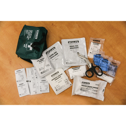 Sealey Medium First Aid Kit for Cars, Taxi's & Small Vans - BS 8599-2 Compliant SFA02