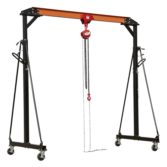 Sealey Portable Gantry Crane Adjustable 1tonne Combo SG1000KIT