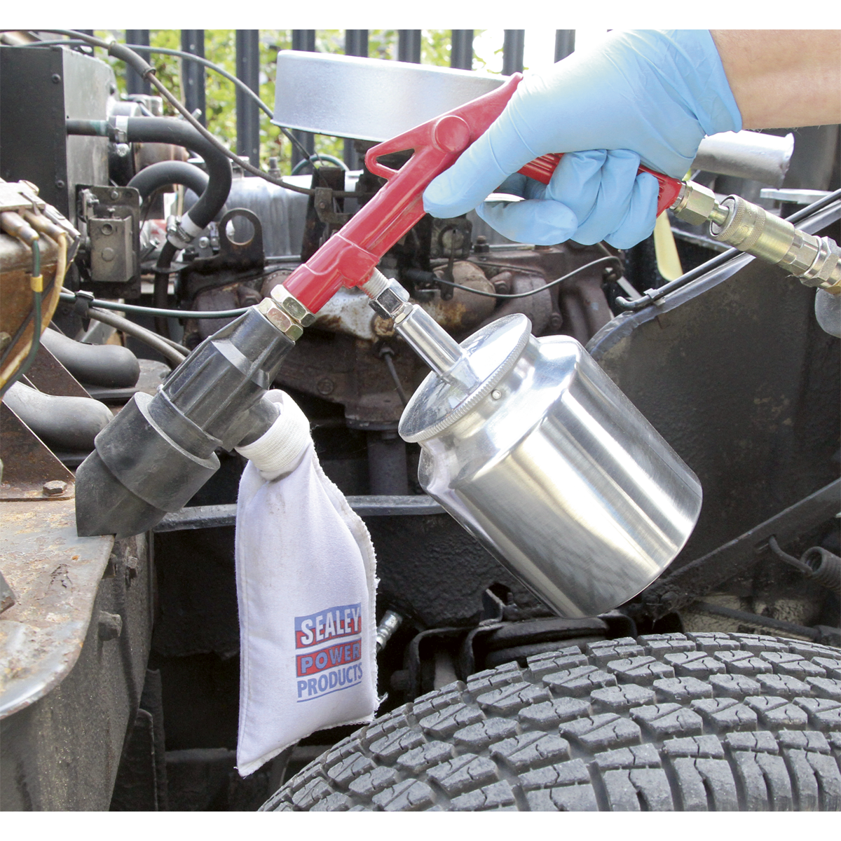 Sealey Air Recirculating Sandblasting Kit SG10E