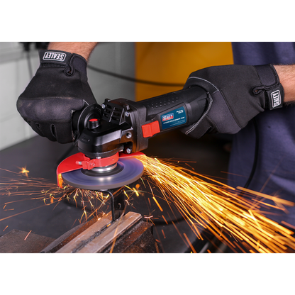 Sealey Ø115mm Angle Grinder 750W - Slim Body SGS115
