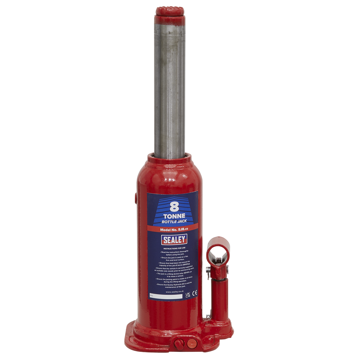 Sealey 8tonne Bottle Jack SJ8