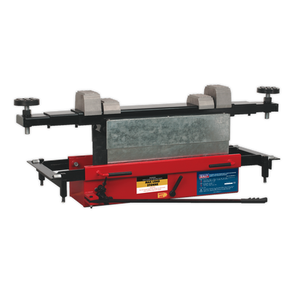 Sealey 2tonne Jacking Beam with 1.6m Extending Arms & Flat Roller Supports SJBEX200