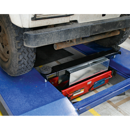 Sealey 2tonne Jacking Beam with 1.6m Extending Arms & Flat Roller Supports SJBEX200