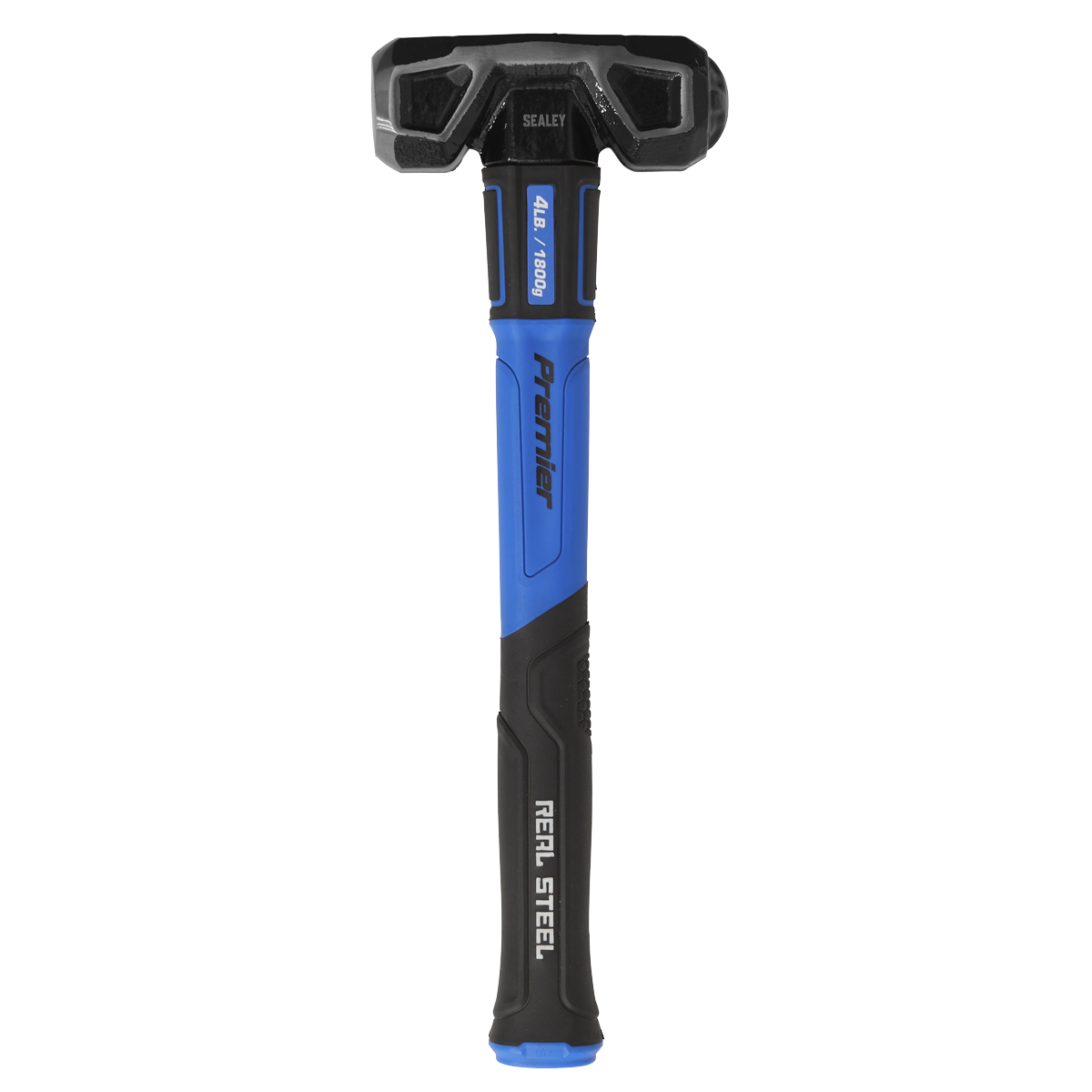 Sealey 4lb Short Handle Sledge Hammer with Fibreglass Shaft SLHG04