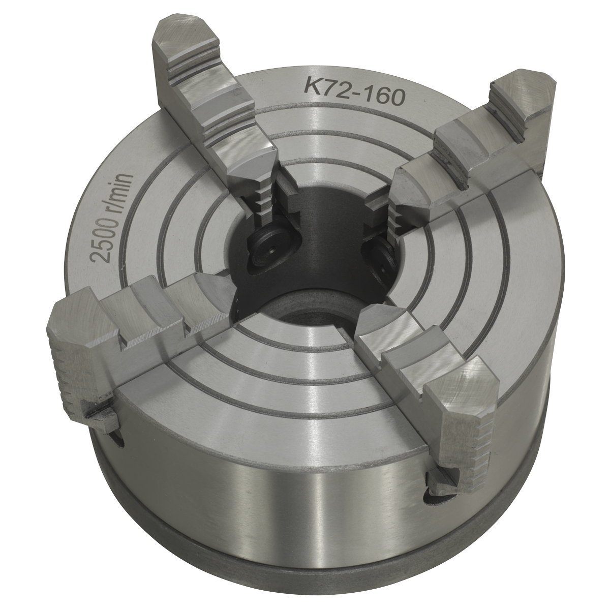 Sealey 4-Jaw Independent Chuck with Back Plate SM27FJC