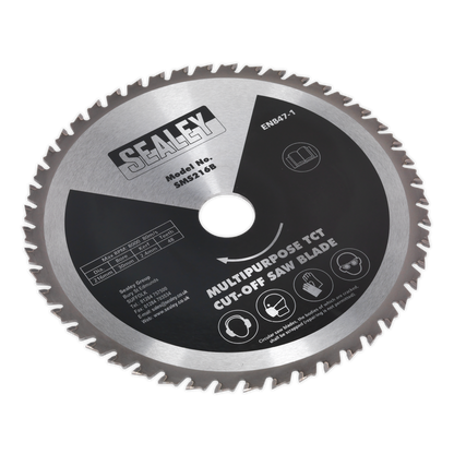 Sealey 48tpu Multipurpose Cut-Off Saw Blade Ø216 x 2.4mm/Ø30mm SMS216B