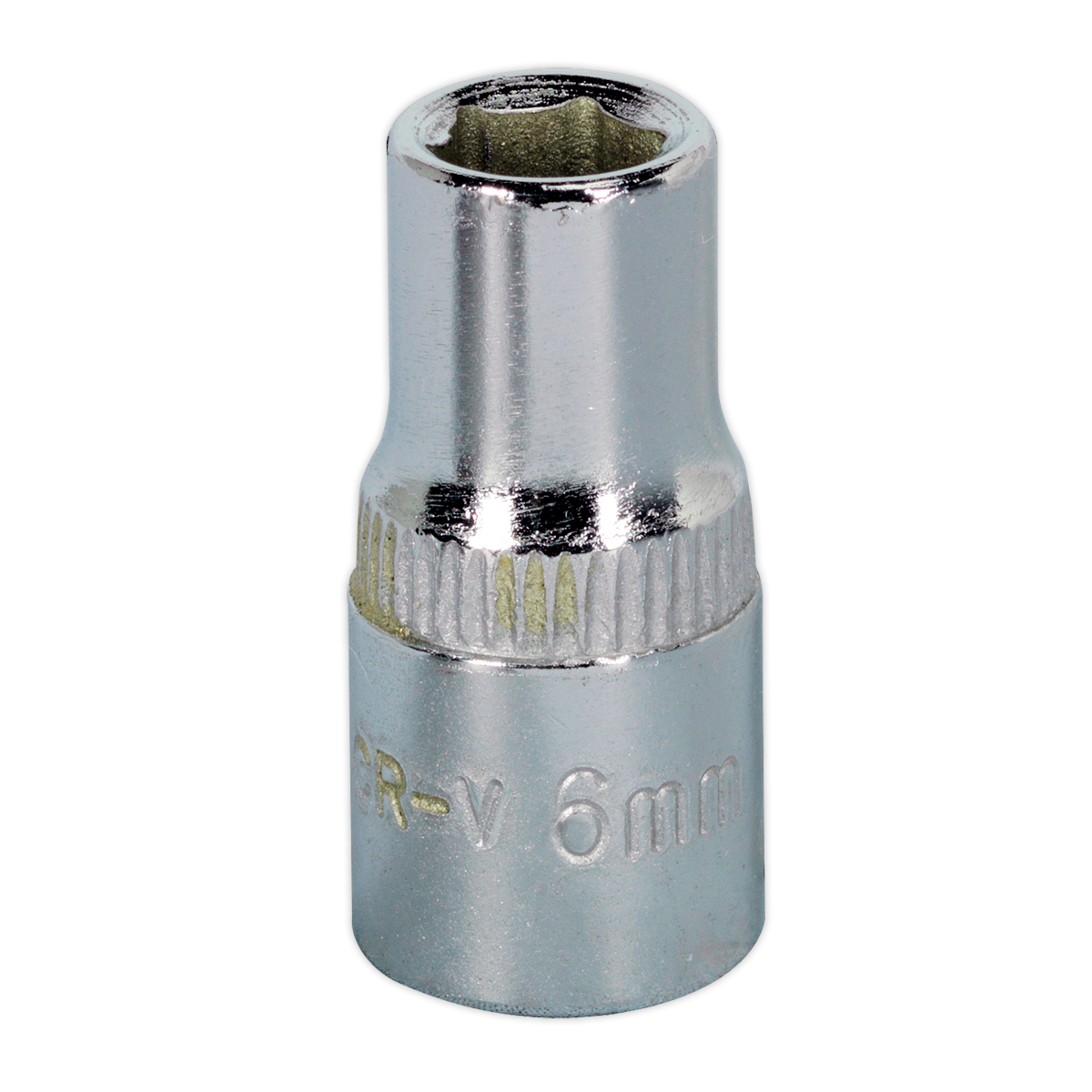 Sealey 6mm 1/4"Sq Drive Fully Polished WallDrive® Socket SP1406