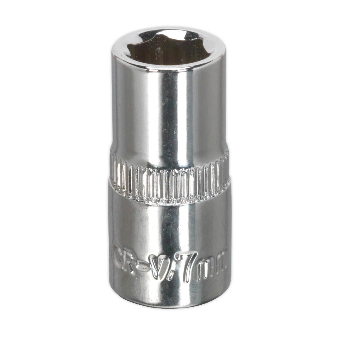 Sealey 7mm 1/4"Sq Drive Fully Polished WallDrive® Socket SP1407