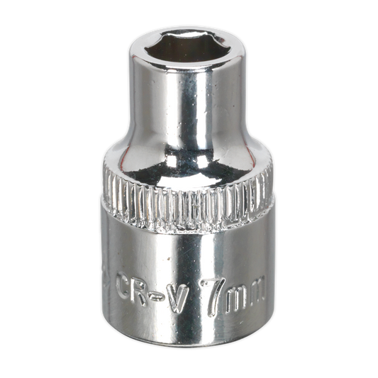 Sealey 7mm 3/8"Sq Drive Fully Polished WallDrive® Socket SP3807