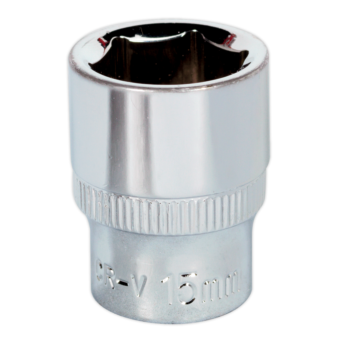 Sealey 15mm 3/8"Sq Drive Fully Polished WallDrive® Socket SP3815