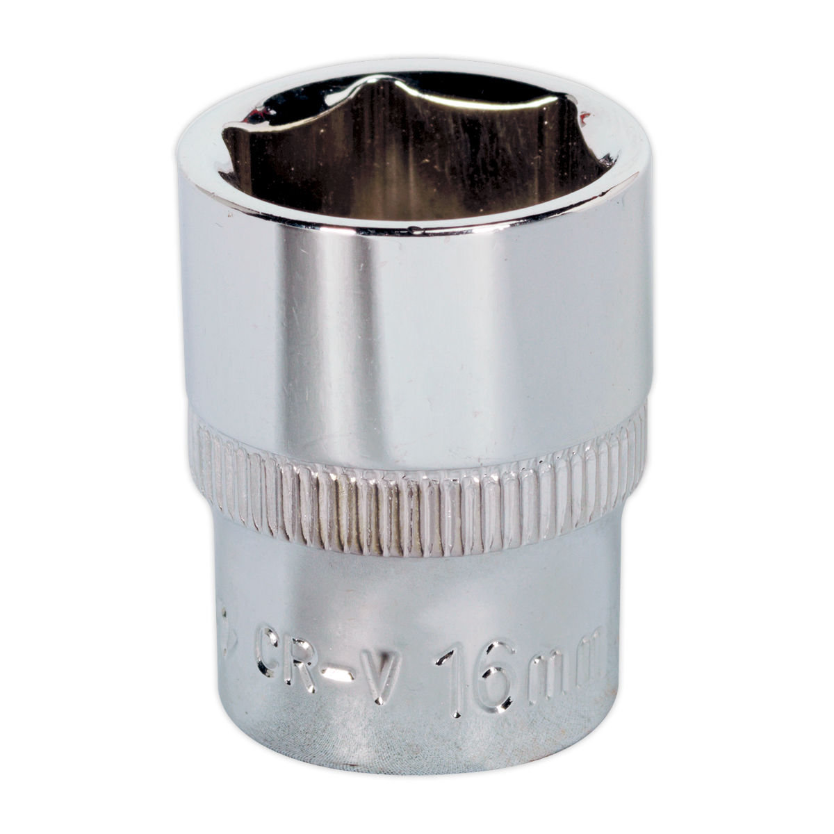 Sealey 16mm 3/8"Sq Drive Fully Polished WallDrive® Socket SP3816