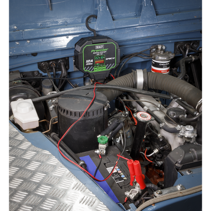 Sealey 12A Automatic Battery Charger & Maintainer SPBC12