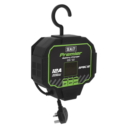 Sealey 12A Automatic Battery Charger & Maintainer SPBC12