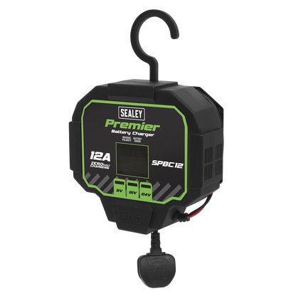 Sealey 12A Automatic Battery Charger & Maintainer SPBC12