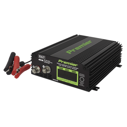 Sealey 40A Battery Support Unit & Charger SPBC40
